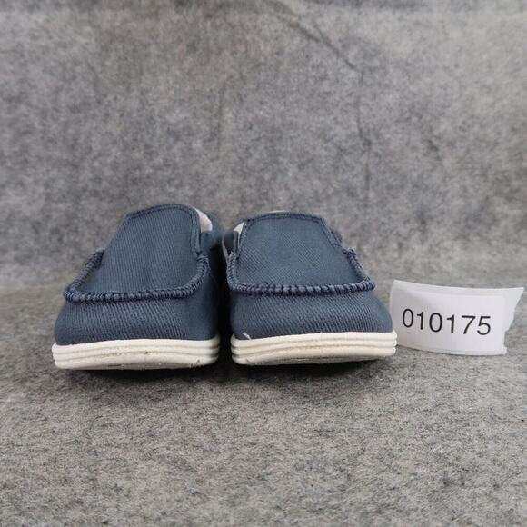 Cat & Jack Shoes Kids 8 Slip On Casual Loafer Moc Toe Comfort Blue Toddler Baby - Picture 3 of 12